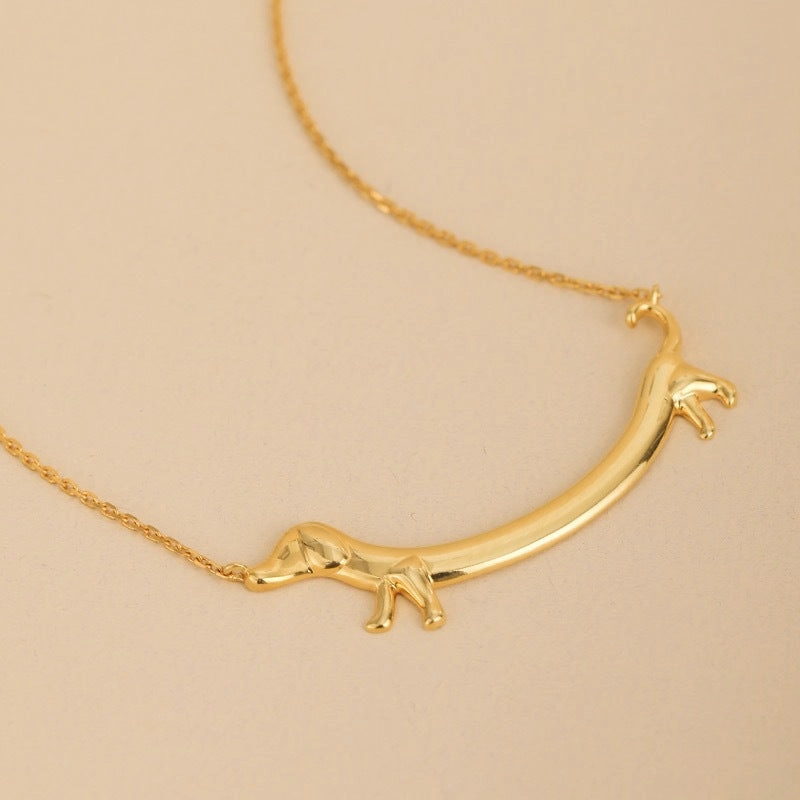 Wholesale Dachshund Cute Dog Necklace