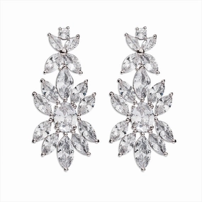 Wholesale Earrings Zircon Girl Earrings Ins Out Daily Versatile OLY-ES-HX001