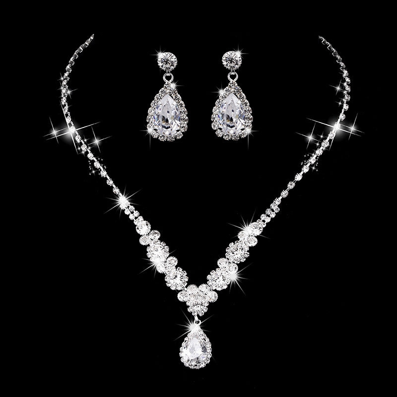 Wholesale Full Diamond Zircon Rhinestone Earrings
