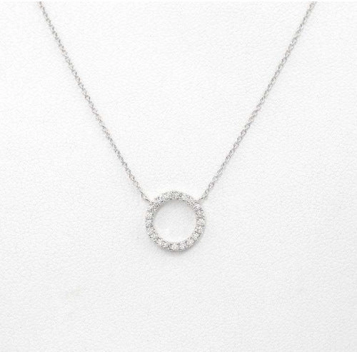 Wholesale Geometric ring with diamond clavicle