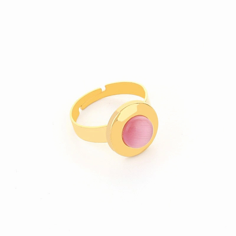 Wholesale Gute Opal Jewelry Set Titanium Steel Bracelet Necklace Ring Ring Earrings Set of Four