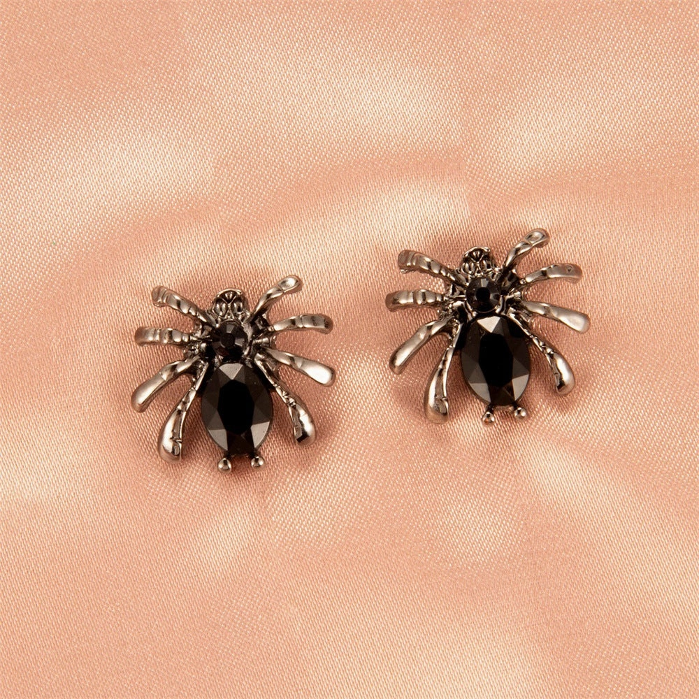 Wholesale Halloween Funny Skeletons Pumpkin Lanterns Bat Alloy Earrings