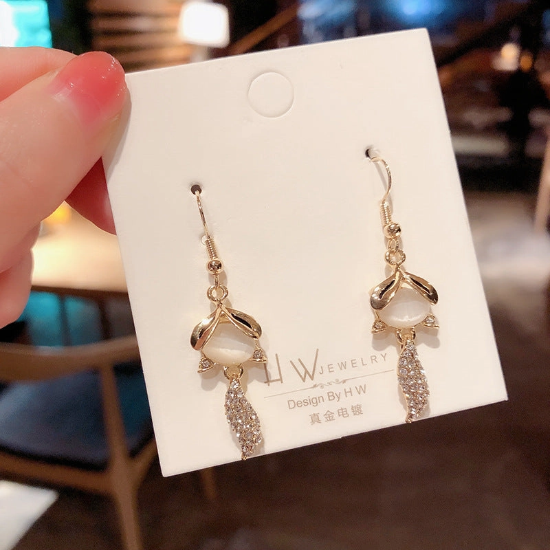 Wholesale Love Opal Earrings