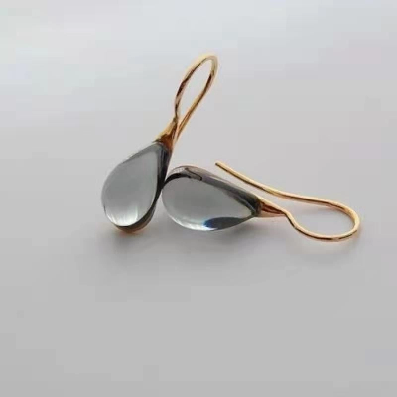 Wholesale Nine Colors Mosaic Opal Earrings