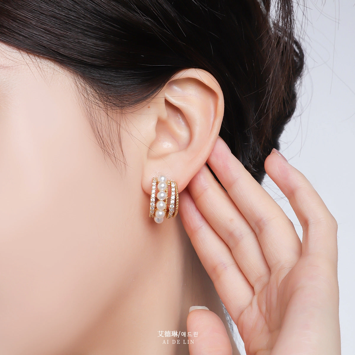 Wholesale Pearl Copper Earrings
