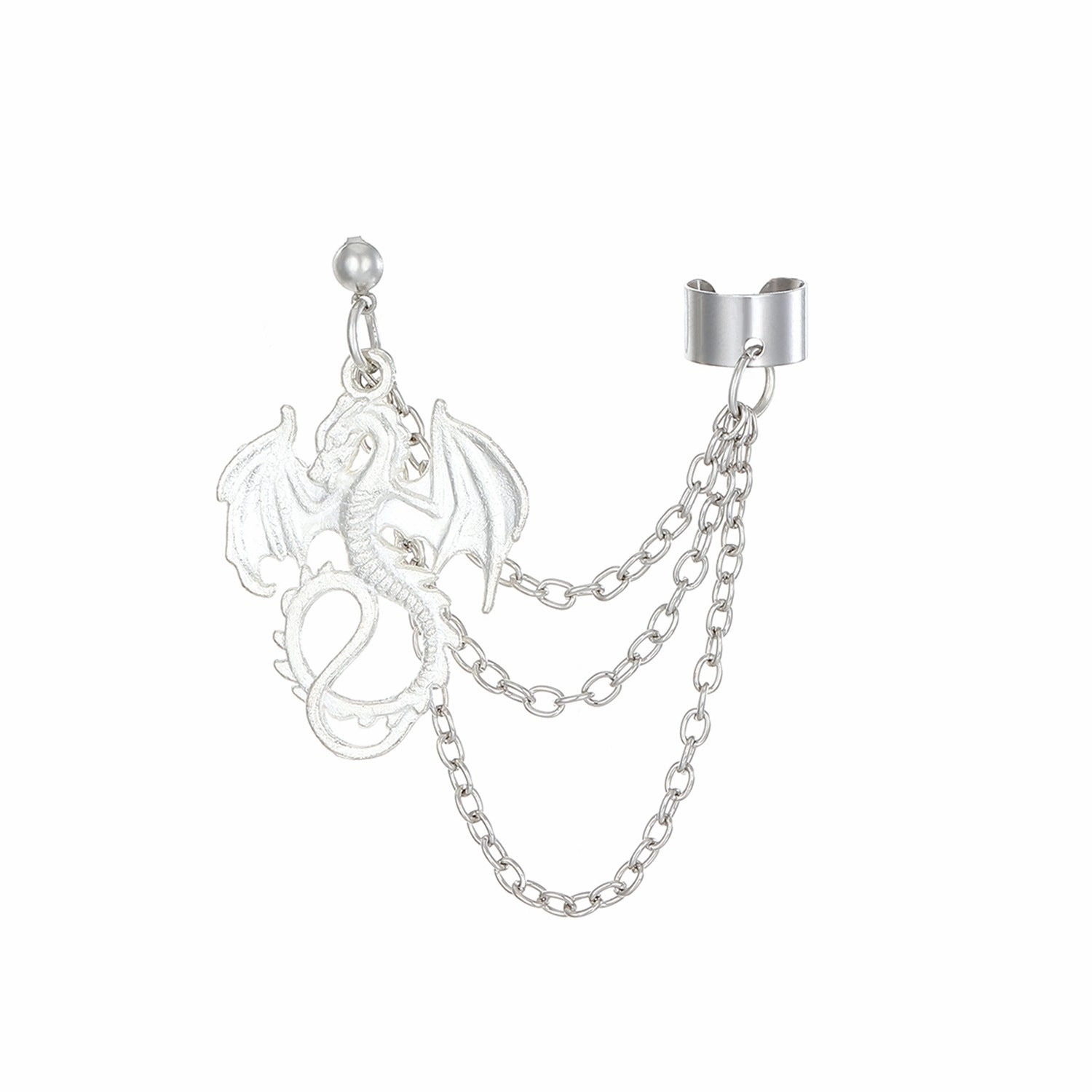 Wholesale Punk Hip Hop Alloy Earrings