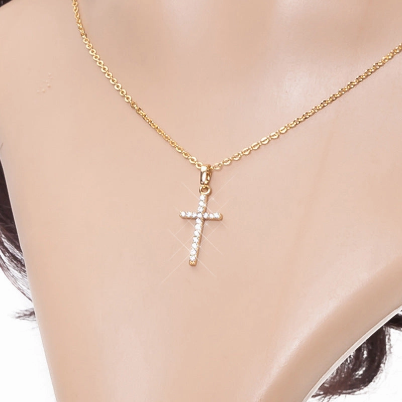 Wholesale retro versatile men's and women's necklace clavicle chain