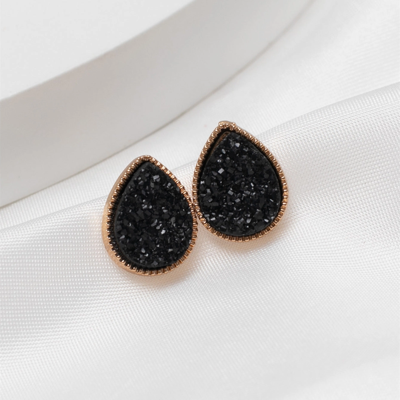 Wholesale Sweet Water Drops Plastic Earrings