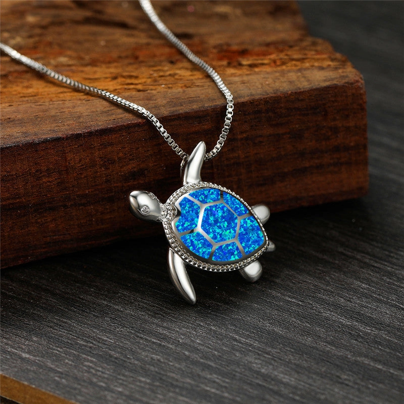 Wholesale Turtle niche creative fashion necklace