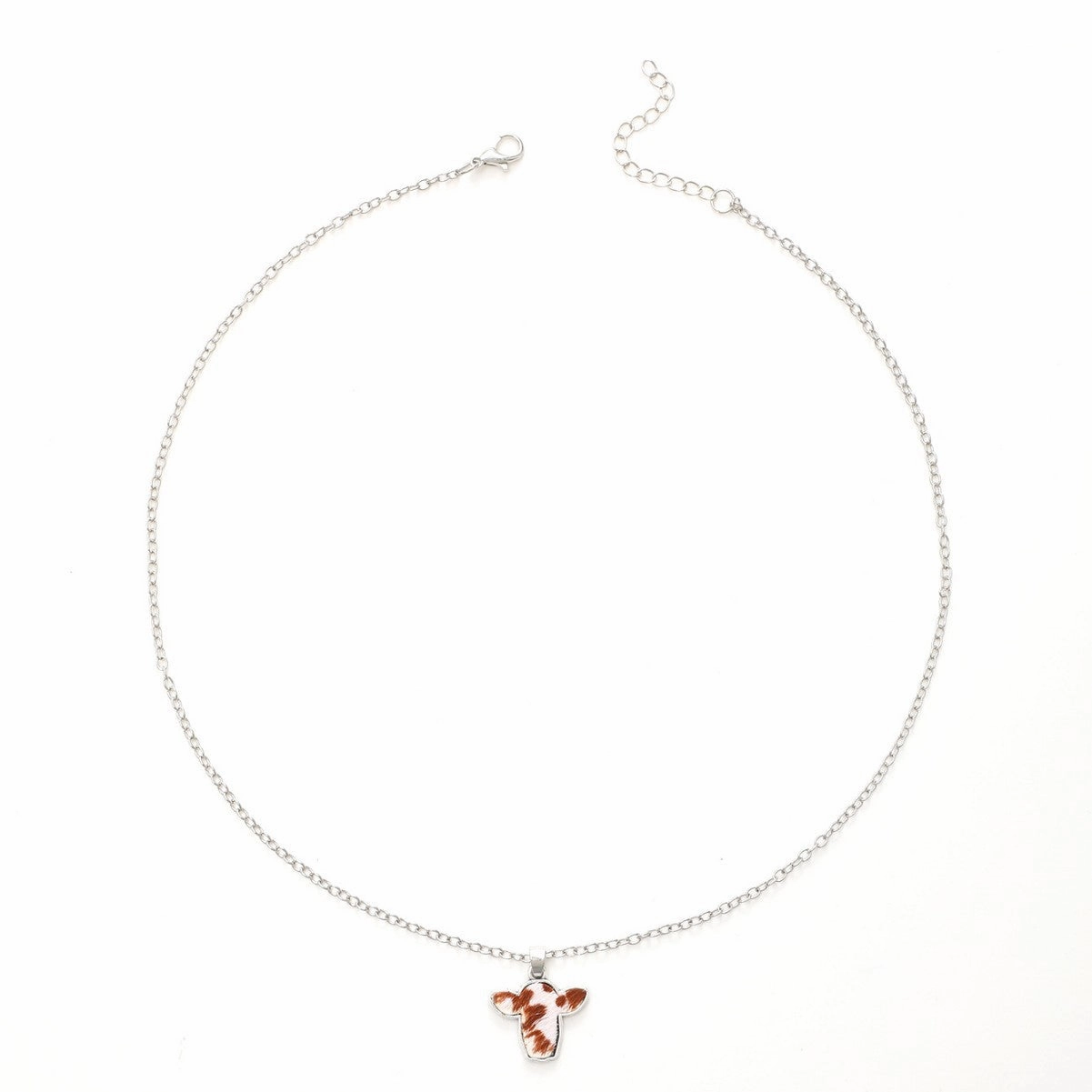 Wholesale Western Style Mini Bull Head Jewelry Necklace