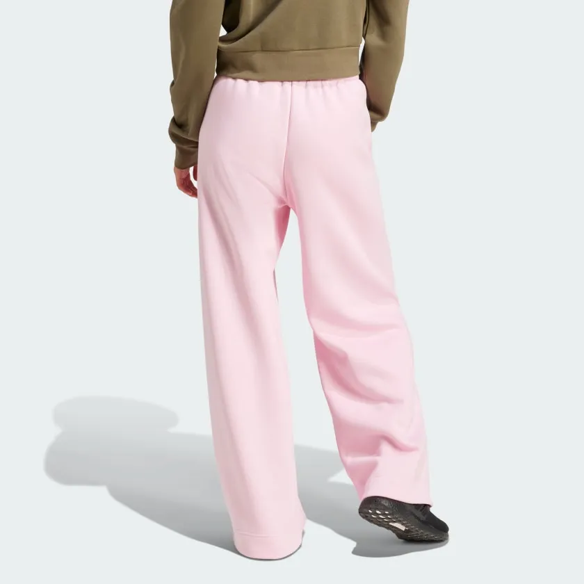 Women's adidas ALL SZN Fleece Loose Wide-Leg Pants
