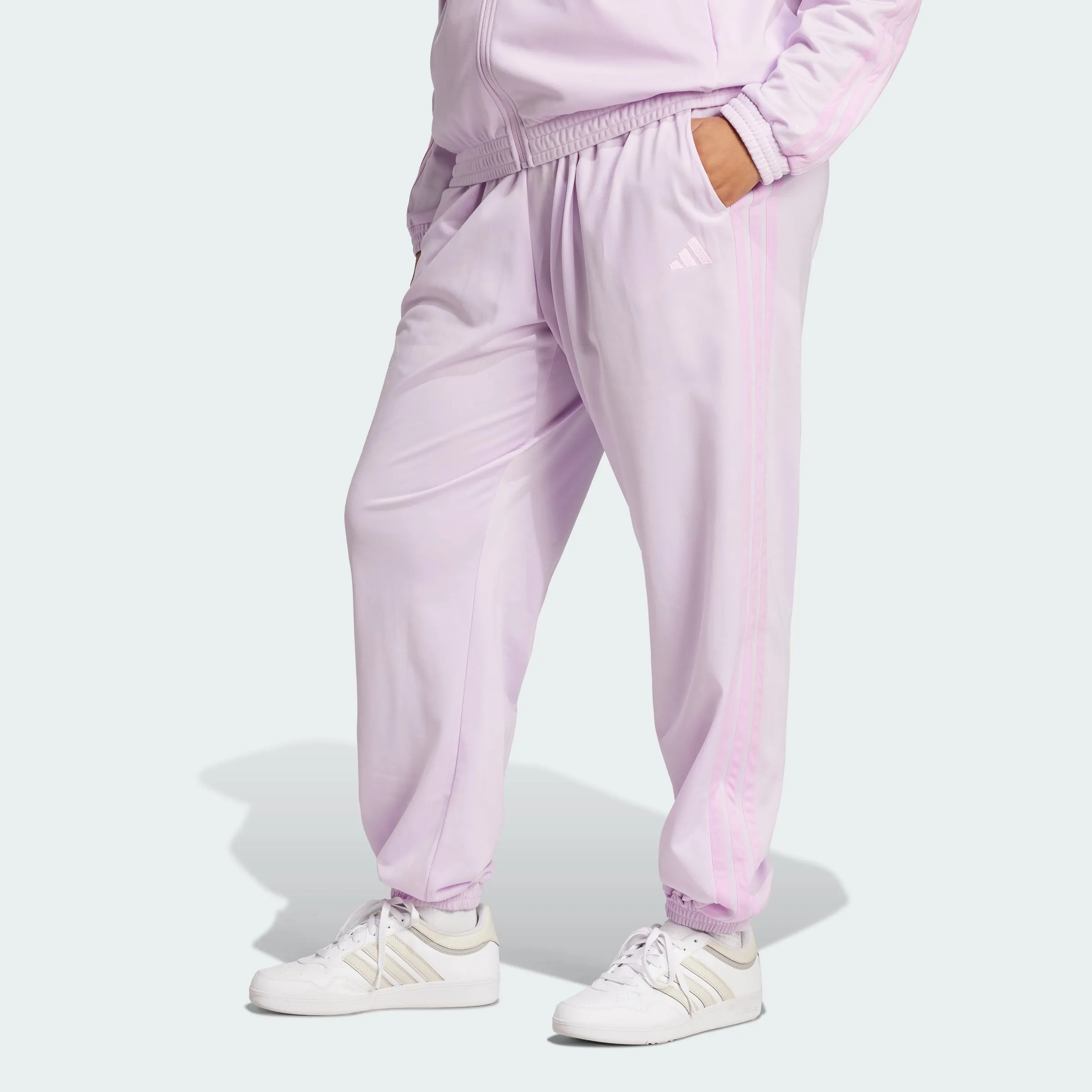 Women's adidas Tricot 3-Stripes Track Pants (Plus Size)