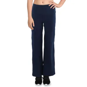 Womens Heathered Polyester Yoga Pants