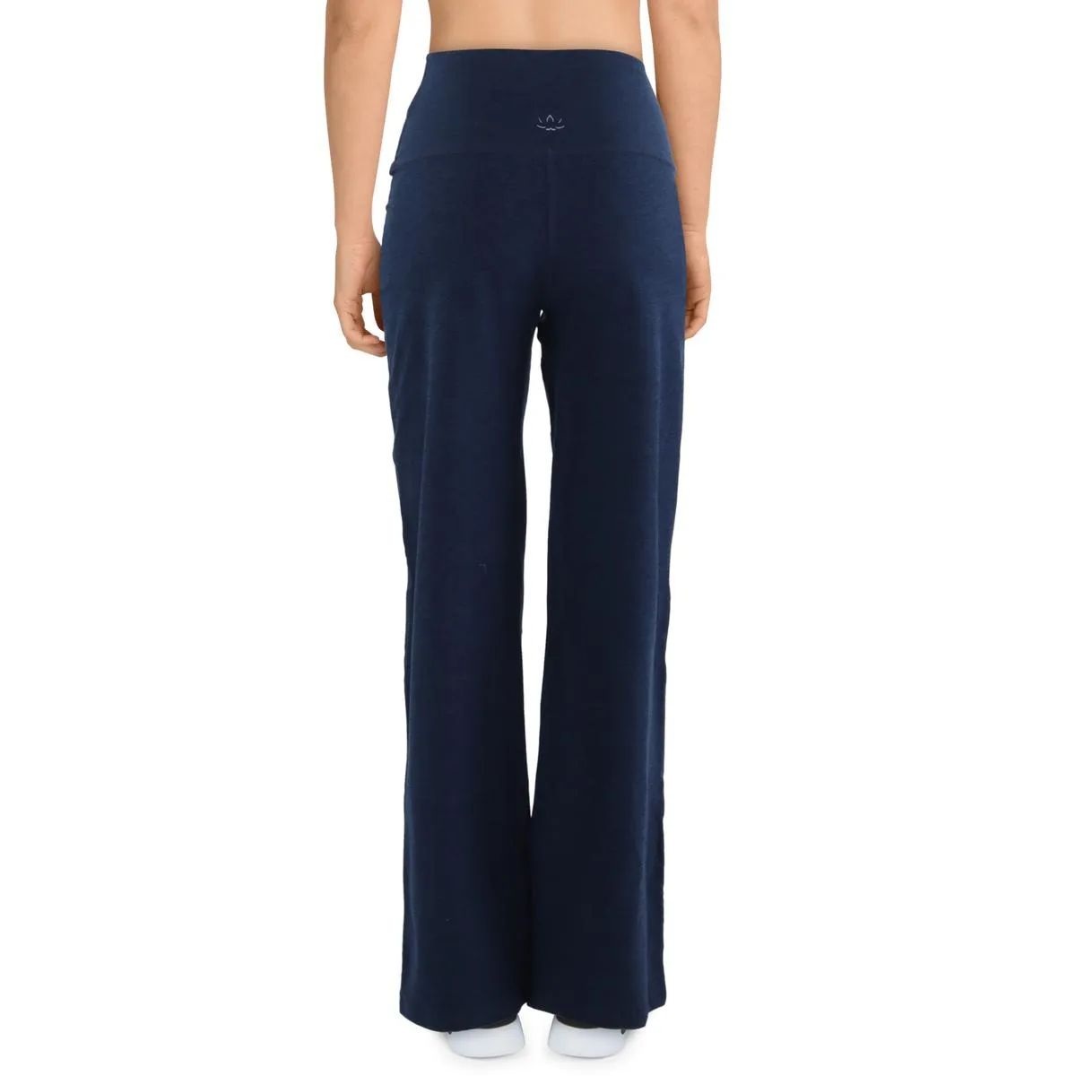 Womens Heathered Polyester Yoga Pants