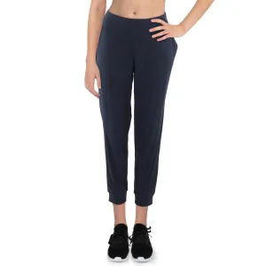 Womens Pocket Polyester Jogger Pants