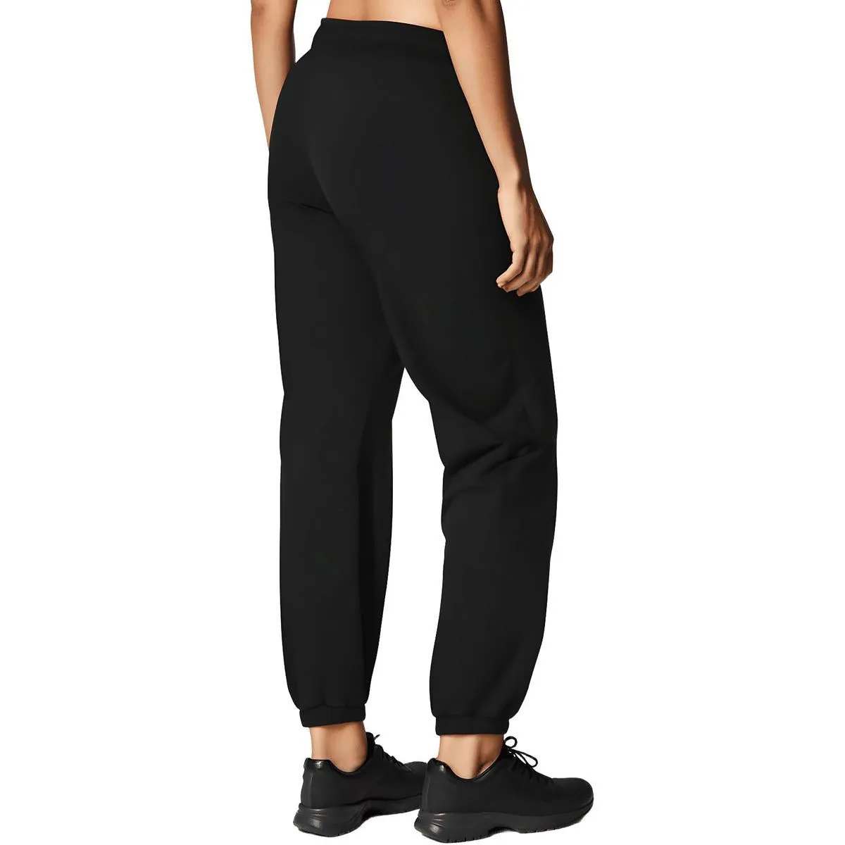 Womens Stretch Manmade Jogger Pants
