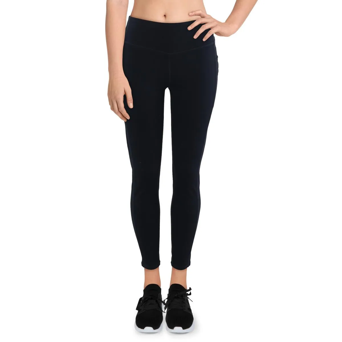 Womens Stretch Nylon Athletic Leggings