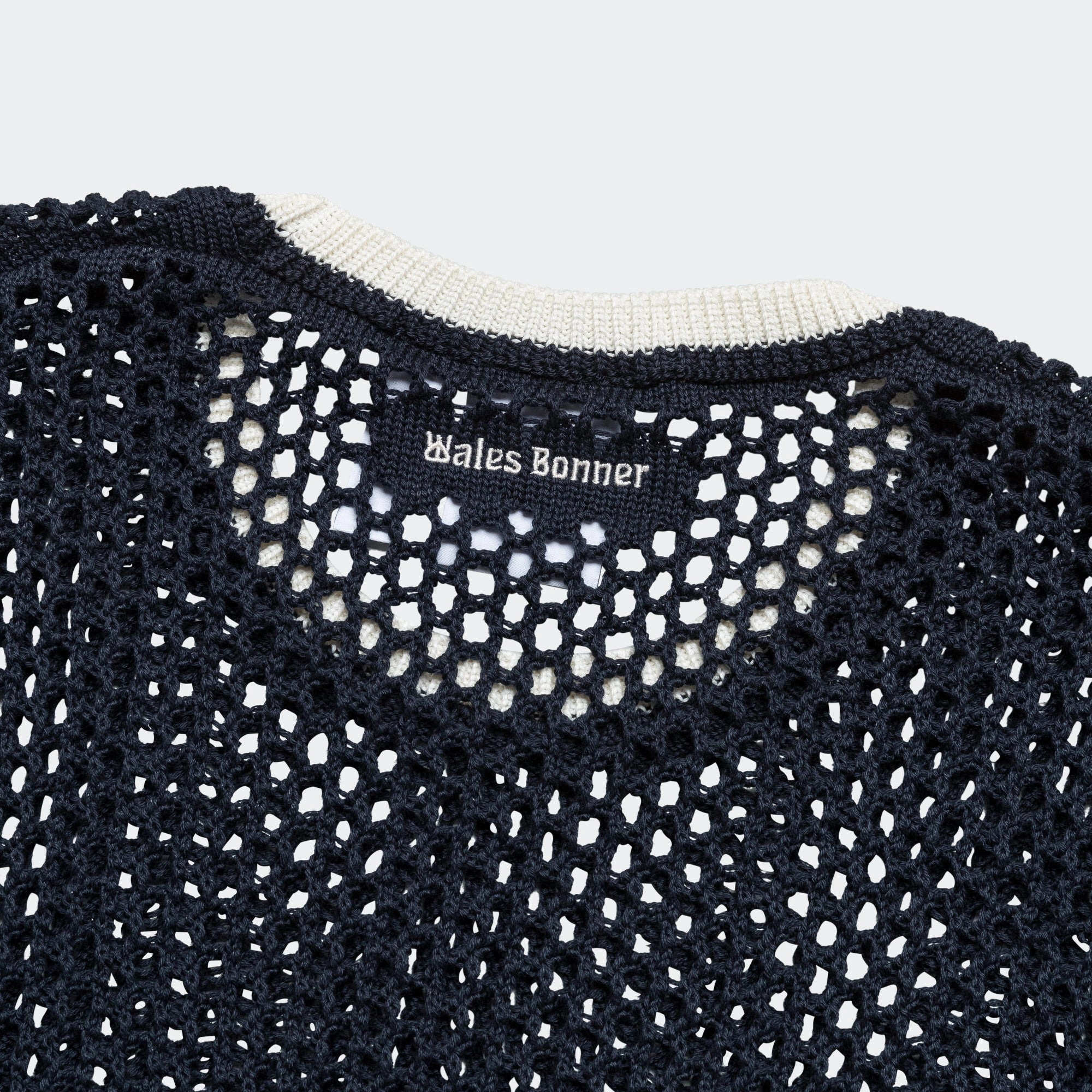 Womens Knit Tee x Wales Bonner - Night Navy