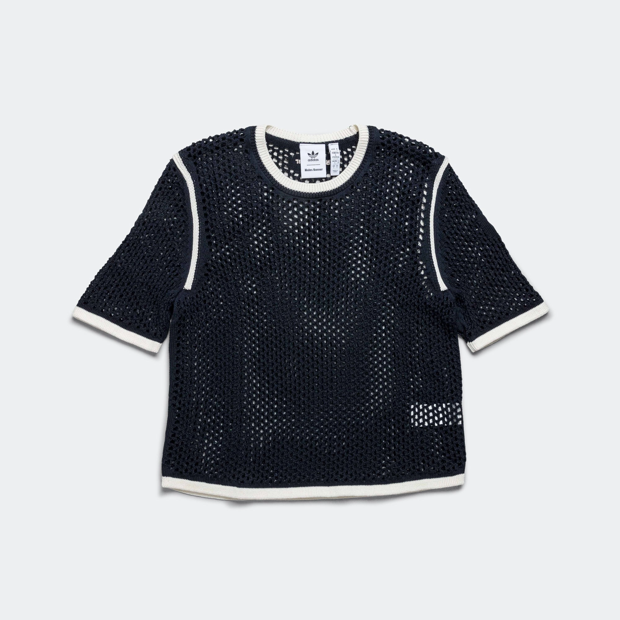 Womens Knit Tee x Wales Bonner - Night Navy
