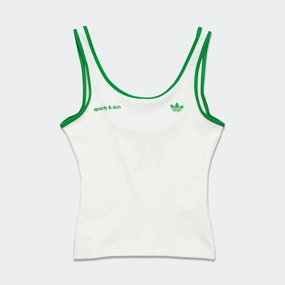 Womens Tank Top x Sporty & Rich - Off White/Green