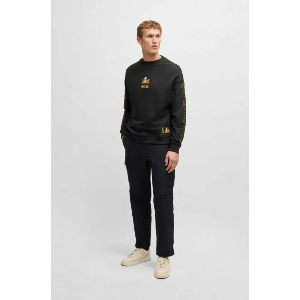 x NFL cotton sweatshirt with gold-tone embroidery