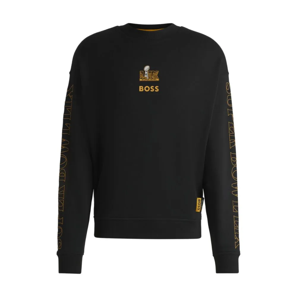 x NFL cotton sweatshirt with gold-tone embroidery