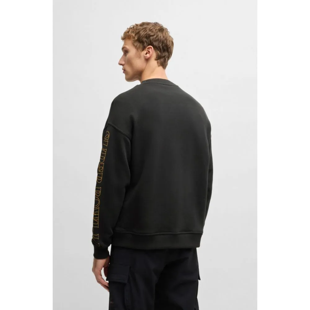 x NFL cotton sweatshirt with gold-tone embroidery