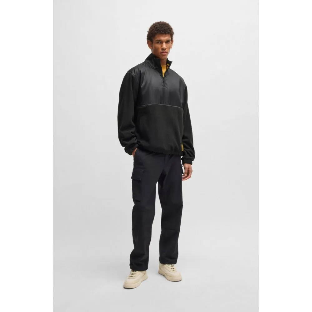 x NFL fleece sweatshirt with gold-tone trims
