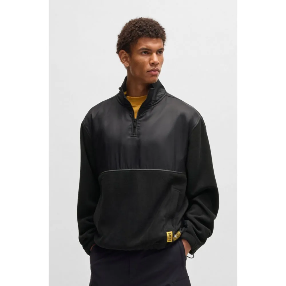 x NFL fleece sweatshirt with gold-tone trims