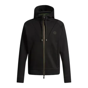 Zip-up hoodie with Double B monogram